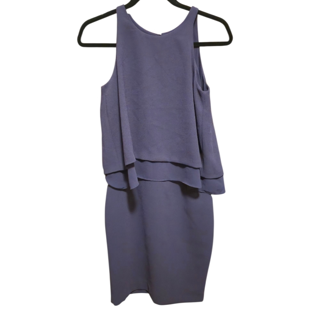 🌟RW&CO. Purple Layered Mini Dress